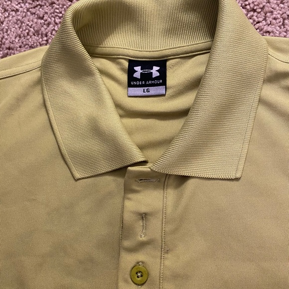Men’s Under Armour Polo Shirt Large - Picture 4 of 4